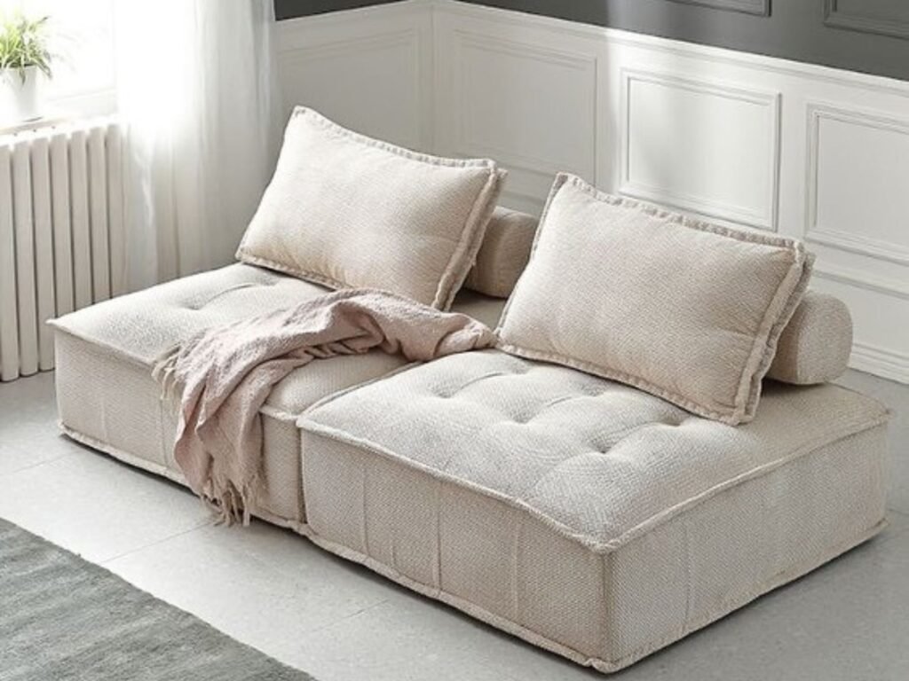 canape modulable petit espace 2 places pas cher